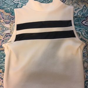 Turtle neck Crop Top